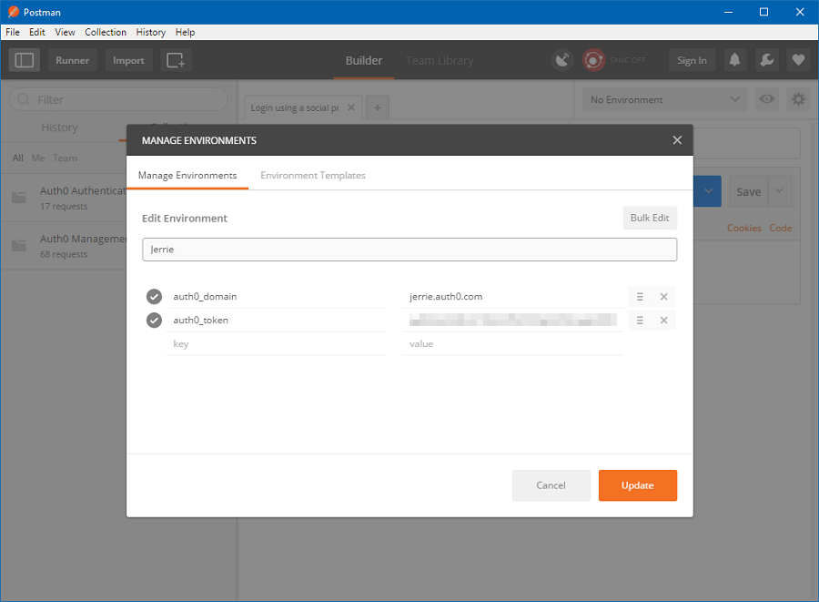 auth0 postman collection