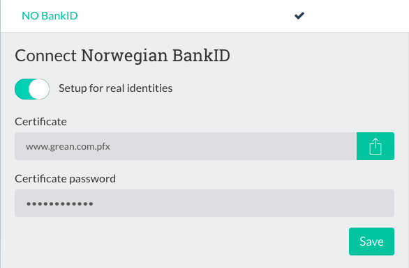 Identity Service production