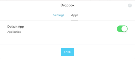 dropbox developer navigation