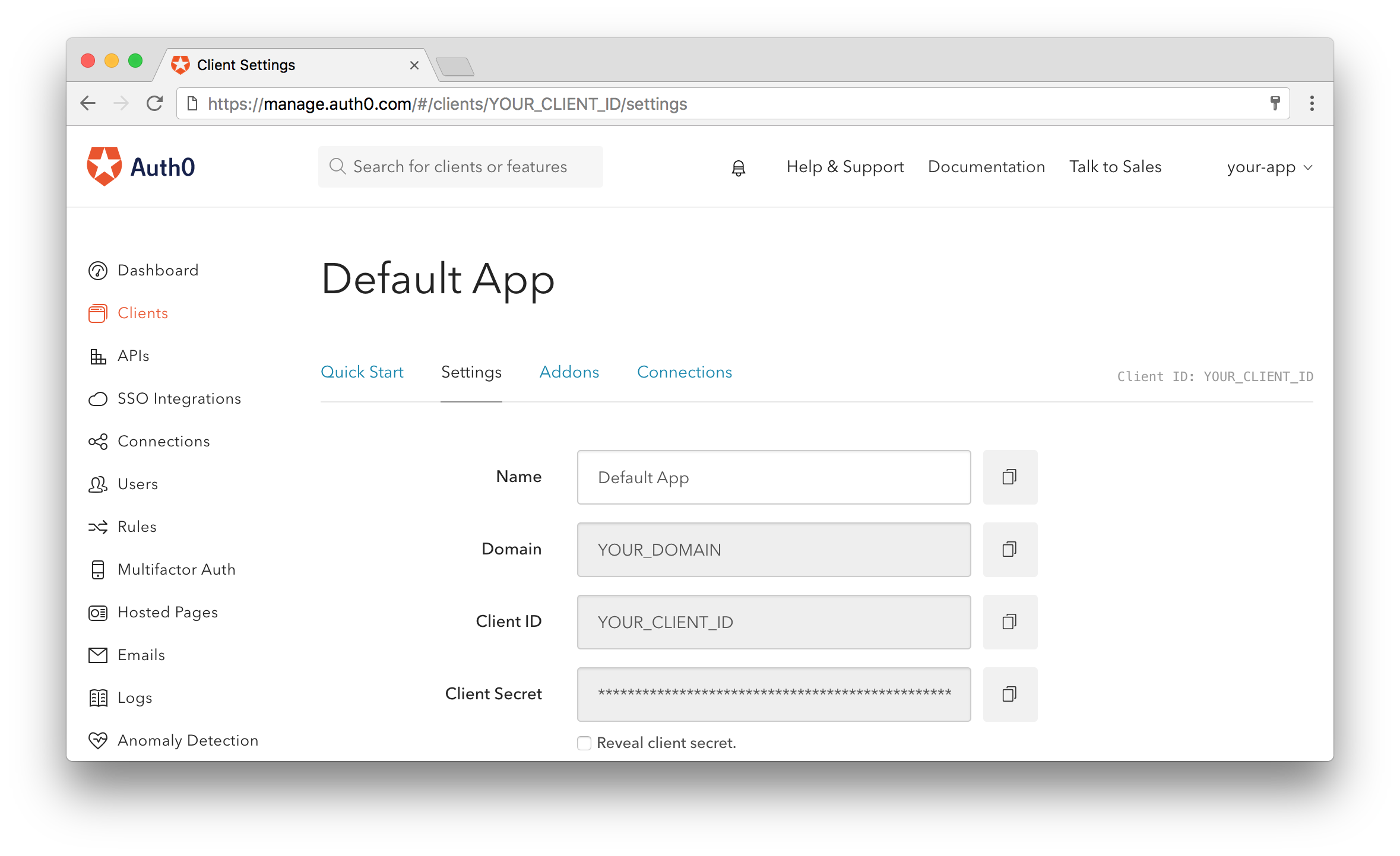 Auth0 Javascript Sdk Quickstarts Login