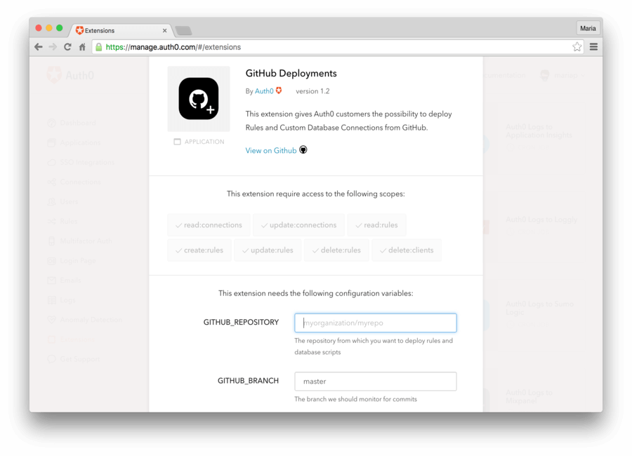 GitHub Deployments